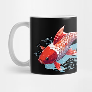 Koi fish illustration Mug